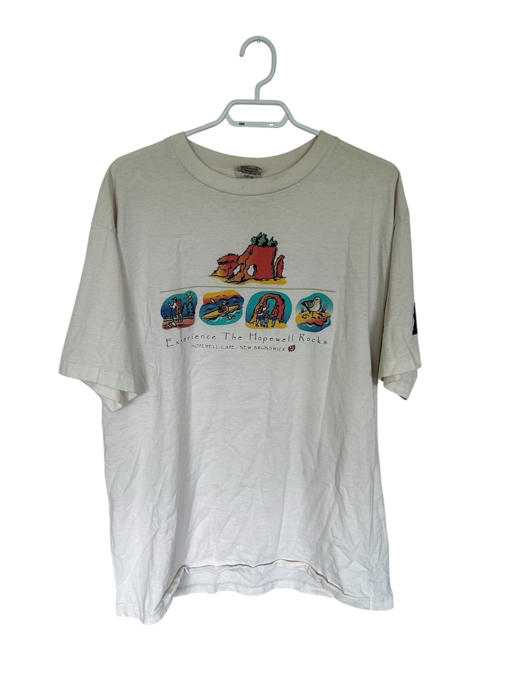 Vintage Humeur Design Tourism Shirt Size XL